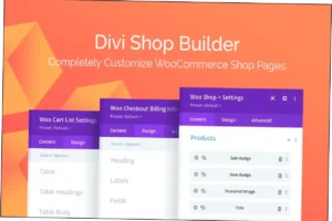 Divi Shop Builder for WooCommerce Nulled Free Download
