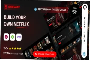 Streamit Theme Nulled Free Download